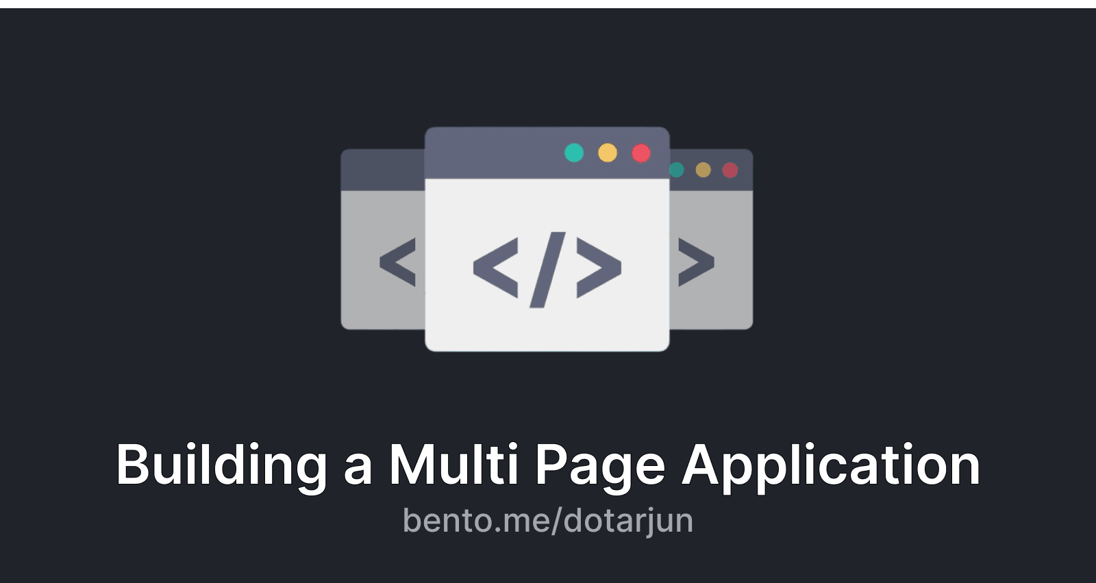Building a Multi-Page Application with React Router