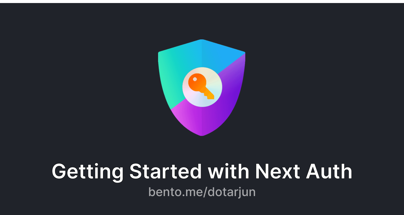 Getting Started with Next Auth